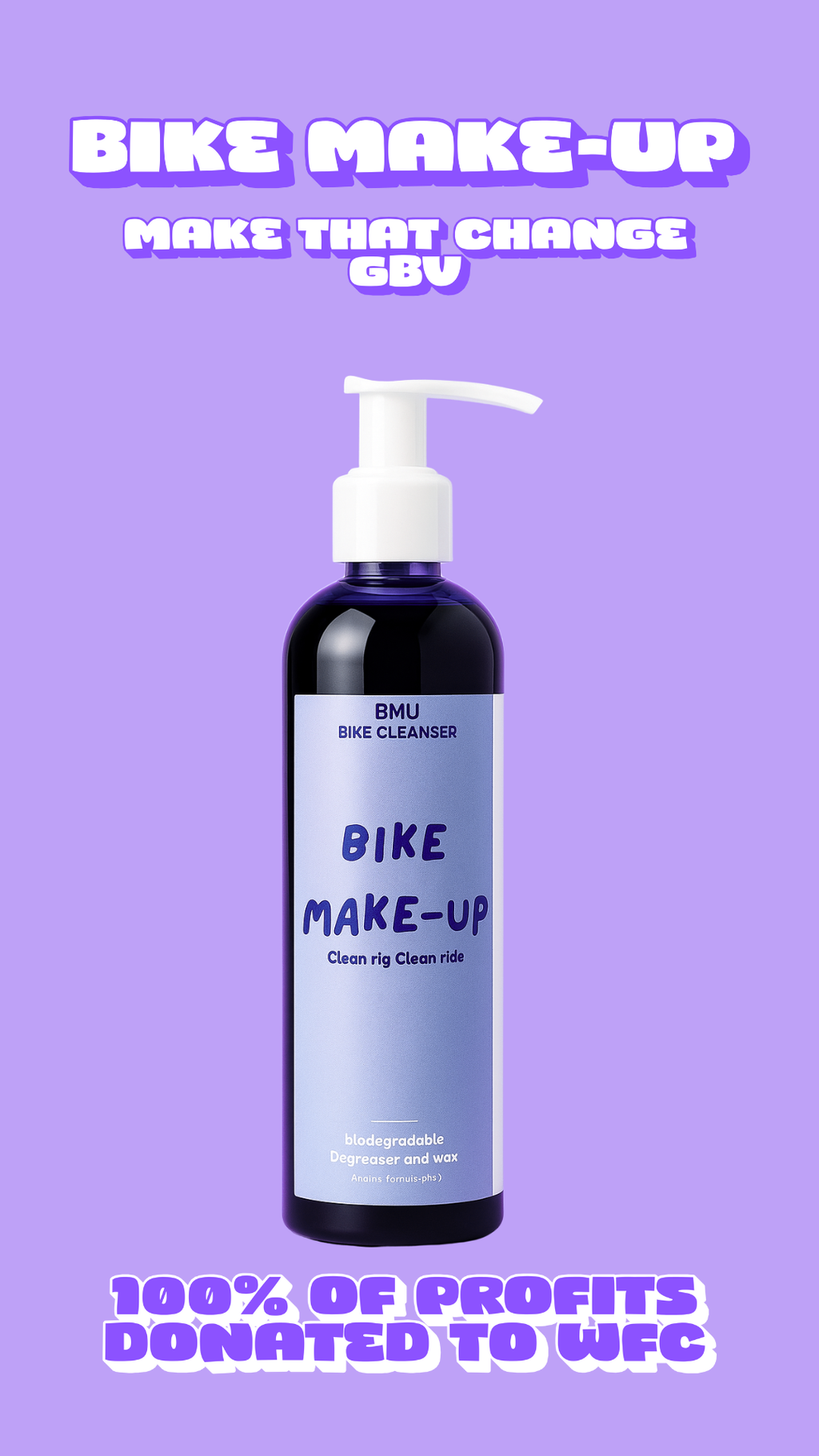 Bike Cleanser – Biodegradable All-Purpose Bike Wash | Bike Make-Up