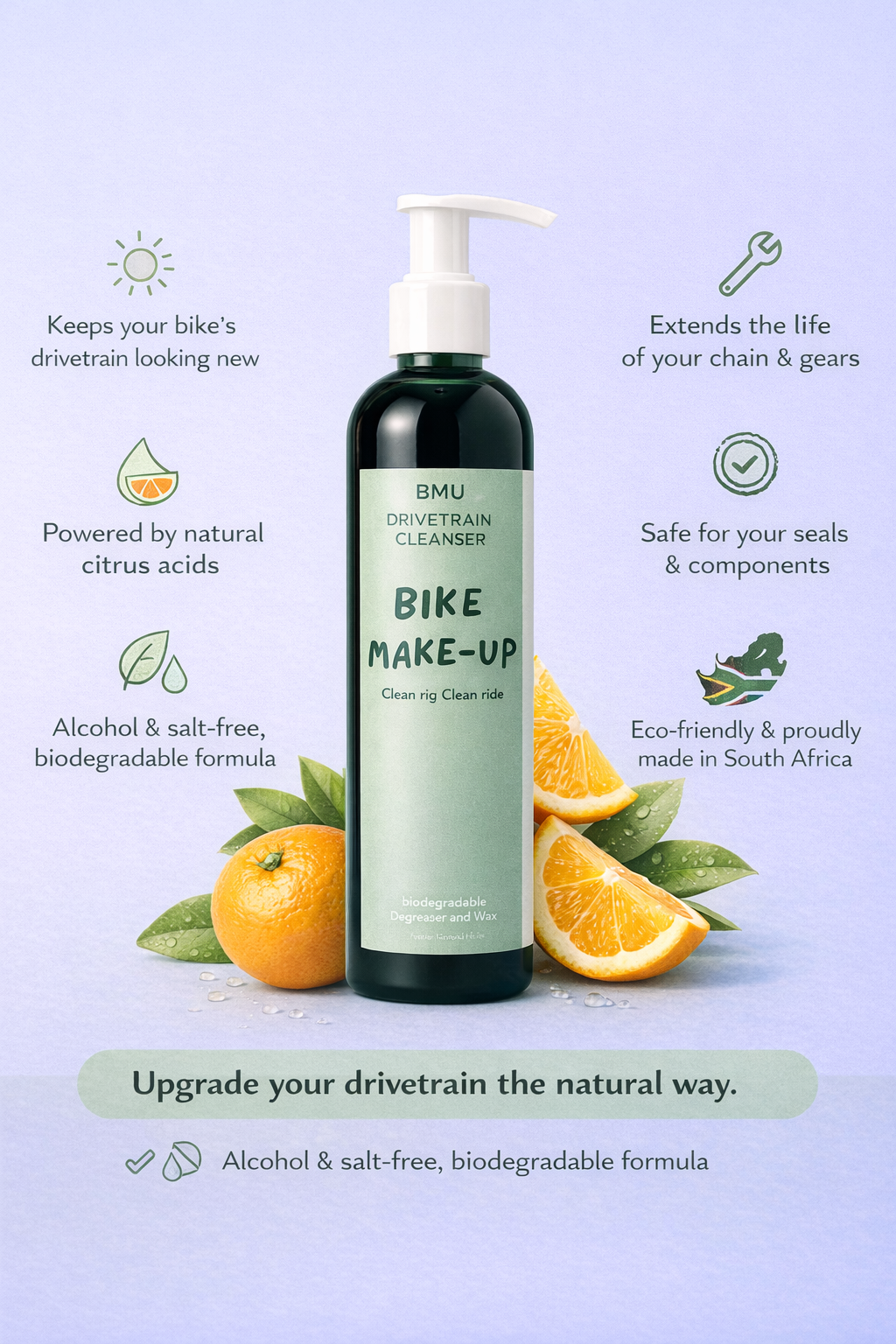 Chain Cleanser
“Chain Cleanser – Heavy-Duty Degreaser for Drivetrain Cleaning | Bike Make-Up